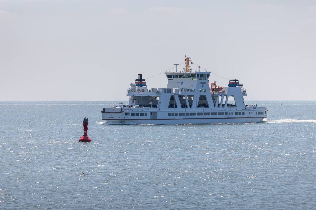 Frisia-Fähre auf der Überfahrt nach Norderney